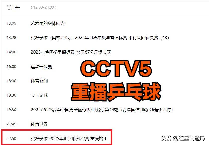 cctv5+正在直播乒乓球(cctv5正在直播乒乓球球直播)